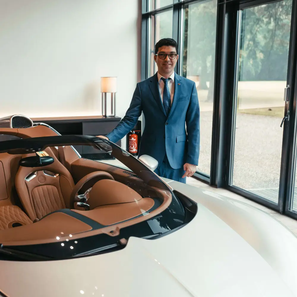 Bugatti Heritage Expert Luigi Galli