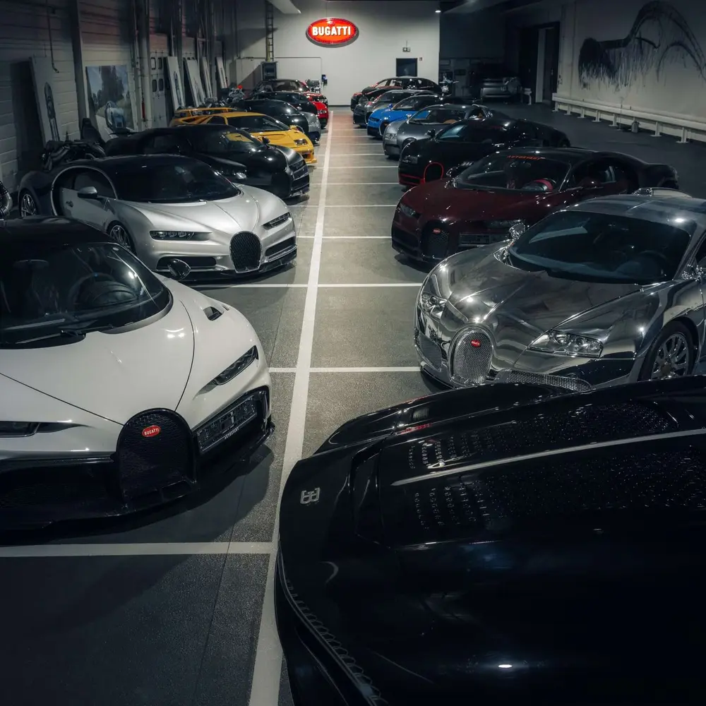 Private Bugatti Collection uncovered