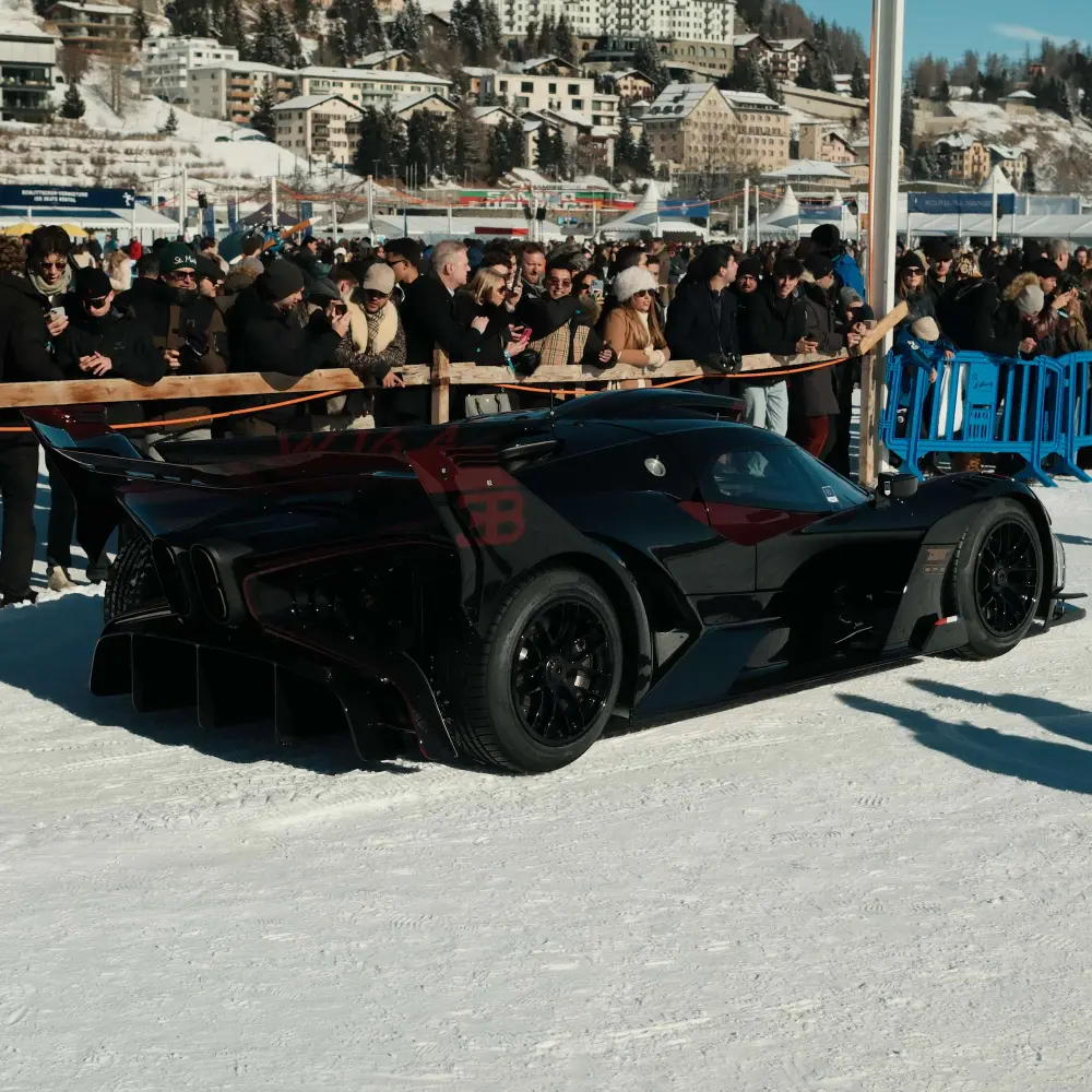 Testing Taken to The Extreme - The Bugatti Bolide on the Ice Track