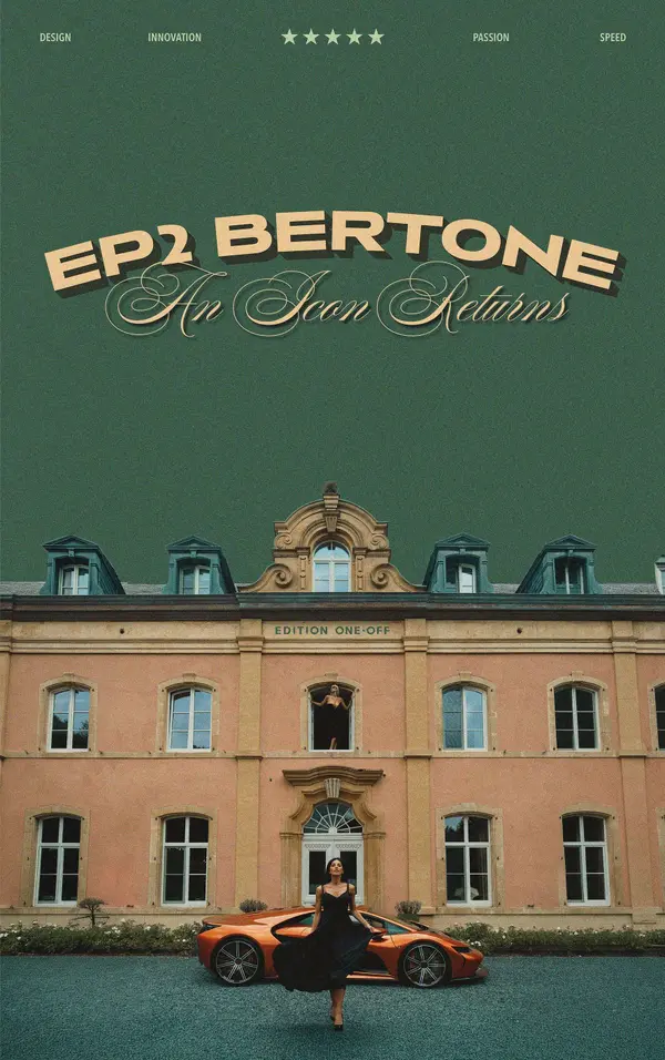 Bertone GB110 - An Icon Returns